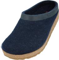 👞 unisex leather grizzly shoes and mules/clogs by haflinger - perfect for women and men logo