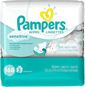 img 1 attached to Pampers Wipes Sensitive Pop Top Diaper