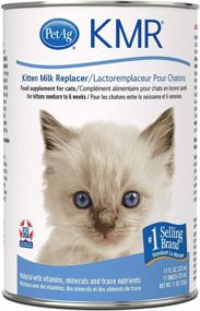 img 3 attached to PetAg KMR Liquid Replacer for Kittens & Cats, 11oz Can, White and Tan Coat (99509-1)