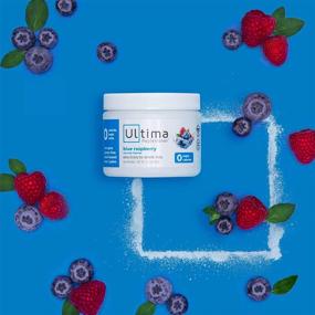 img 2 attached to 💧 Ultima Replenisher Electrolyte Hydration Powder: Blue Raspberry - Sugar-Free, 0 Calories, 0 Carbs - Gluten-Free, Keto-Friendly, Non-GMO, Vegan - With Magnesium, Potassium, Calcium - 30 Servings