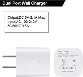 img 1 attached to Adapter Charger Charging Compatible Samsung