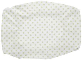 img 2 attached to 🌿 Trend Lab Deluxe Flannel Changing Pad Cover in Sage Dot