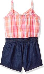img 1 attached to 👗 U.S. Polo Assn. Girls' Romper" - Optimized Product: "U.S. Polo Assn. Romper for Girls