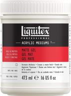 liquitex professional матовое гелеобразное средство, 16 унций: улучшите своё искусство надежным матовым гелеобразным средством логотип