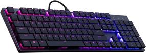 img 4 attached to Cooler Master SK650 Mechanical Keyboard with Cherry MX Low Profile Switches & Brushed Aluminum Design in Black Layout - Full Features