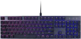 img 3 attached to Cooler Master SK650 Mechanical Keyboard with Cherry MX Low Profile Switches & Brushed Aluminum Design in Black Layout - Full Features