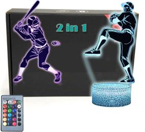 img 4 attached to Baseball Illusion Acrylic Light Control