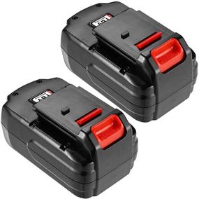 img 4 attached to 🔋 2 Pack 3.6Ah 18 Volt Replacement Battery for Porter Cable 18V PC18B PCC489N PC18BLEX, Compatible with Porter Cable PCMVC PCXMVC Charger