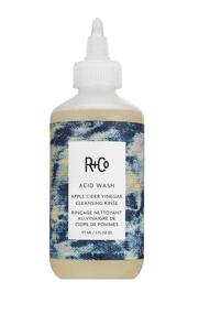 img 3 attached to 🍏 R+Co Acid Wash Apple Cider Vinegar Cleansing Rinse - Лечебный шампунь для ухода за кожей головы, способствует мягкости и блеску волос, 6 жидких унций