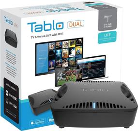 img 1 attached to 📺 Tablo Dual LITE DVR for Cord Cutters - WiFi, Live TV Streaming, Commercial Skip - Black [TDNS2B-01-CN]