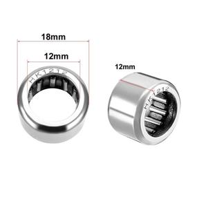 img 3 attached to Uxcell HK1212 Needle Roller Bearings