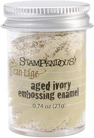 img 1 attached to 🏺 Stampendous FREG030 Frantage Embossing Enamels in Aged Ivory Shade