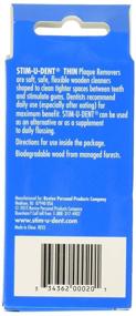 img 1 attached to 🦷 Enhance Oral Health with Stim-U-Dent Plaque Removers Thin Mint - 160 Each (Pack of 5)