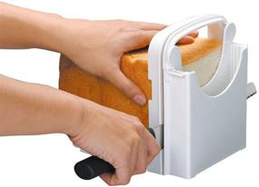 img 2 attached to 🍞 Skater Brand: Authentic Japanese Plastic Bread Slicer - Made in Japan