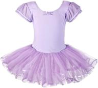 🩰 dancina toddler ballet leotard flutter: adorable girls' clothing for dancing delight logo