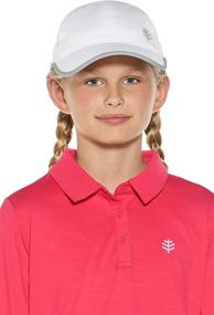 img 3 attached to 🧢 Coolibar UPF Kids Sport Cap: The Ultimate Sun Protection for Boys' Accessories and Hats & Caps