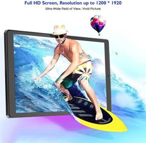 img 3 attached to 📱 Hellopro Android Tablet 10.1 Inch: Full HD Display, Wi-Fi, 128GB Storage, 4GB RAM, Latest Android 10.0 Octa-Core Processor, Dual Camera – Discover the Ultimate Tablet Experience!