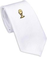 burgundy paisley chalice communion 45 inch boys' accessories for neckties logo