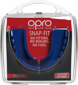 img 3 attached to OPRO Snap-Fit Mouthguard: Hassle-Free Protection for Hockey, Rugby & Contact Sports - Dental Warranty Included - Adult & Youth Sizes