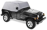🚧 pavement ends - bestop 41729-09 charcoal canopy cover for 1997-2006 wrangler tj (except unlimited) - enhance your wrangler tj's style and protection! logo