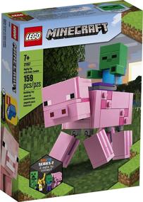 img 1 attached to 🎮 Discover Endless Creativity with the LEGO Minecraft Character Buildable Display