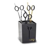 🧰 shear and tool holder for barbers and stylists with flexible nylon bristles - secure multiple shears and tools logo