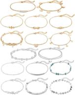 🌸 softones set of 12 or 16 adjustable bracelets – fashionable jewelry for girls logo