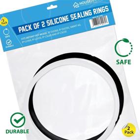 Silicone Sealing Ring 6qt for Instant Pot Sealing ring for 6 5qt Insta Pot,Food-grade  Silicone Fits IP-DUO60, IP-LUX60, IP-DUO50, IP-LUX50, Smart-60, IP-CSG60  and IP-CSG50-2 Pack 