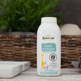 img 1 attached to 👶 Redmond Clay Baby Powder: Natural and Soothing for Your Little One - Available in Convenient Sizes