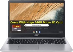 img 4 attached to Флагманский ноутбук Acer 15.6 дюймов HD Premium Chromebook - Intel N3060, 4 ГБ ОЗУ, 96 ГБ памяти, Wi-Fi AC, USB 3.0, веб-камера, Chrome OS - Восстановленный (4 ГБ)