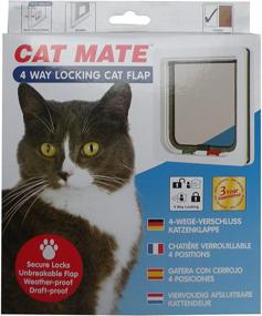 img 3 attached to Cat Mate Locking Flap White
