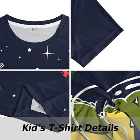 img 1 attached to Novelty T Shirt Printed T Shirts Crewneck Boys' Clothing - Tops, Tees & Shirts