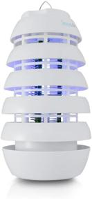 img 4 attached to SereneLife PSLMSQR10 - Electric Bug Zapper Light - Outdoor Insect & Mosquito Control Pest Killer