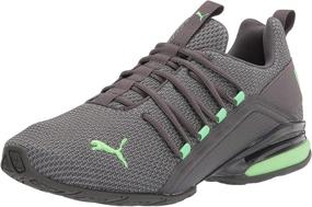 img 4 attached to PUMA Men's Axelion High-Performance Black Running Shoes
