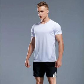 img 1 attached to Holure Sportswear Breathable Quick Drying Short Sleeved