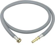 🚰 high-quality 88624000 kitchen faucet hose replacement for hansgrohe pull down spray hose - 59-inch length by awelife логотип