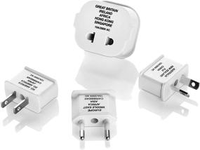 img 2 attached to ✈️ Conair Polarized Adapter Plug Set - Optimize Your Travel Experience with Travel Smart