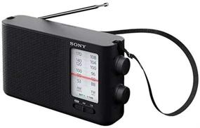img 4 attached to 📻 Sony ICF-19 Двухдиапазонное FM/AM Аналоговое Портативное Батарейное Домашнее Аудио Радио черного цвета