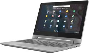 img 1 attached to 🔧 2021 Lenovo Flex 3 2 в 1 конвертируемый Chromebook: сенсорный экран HD, 4 ГБ ОЗУ, 32 ГБ eMMC, Chrome OS - серый + тканевая салфетка Oydisen