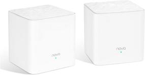 img 4 attached to Tenda Whole Home Mesh WiFi System - Dual Band AC1200 Router Replacement for Smart Home, Compatible with Amazon Alexa, 3000 sq.ft Coverage, 3+ Room (MW3 2PK)