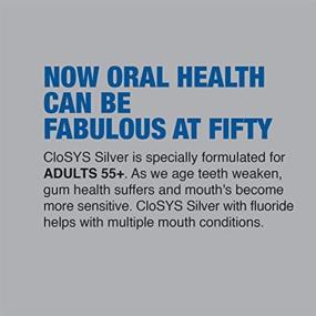 img 3 attached to 🌟 CloSYS Silver Fluoride Mouthwash, 16oz (Pack of 2), Gentle Mint, Adults 55+, Alcohol-Free, Dye-Free, pH Balanced, Fights Cavities, Strengthens Tooth Enamel