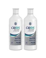 🌟 closys silver fluoride mouthwash, 16oz (pack of 2), gentle mint, adults 55+, alcohol-free, dye-free, ph balanced, fights cavities, strengthens tooth enamel logo