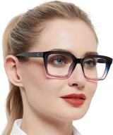 occi chiari oversized reading glasses for women designer reader - multiple strengths available 1.0-4.0 logo