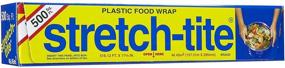 img 1 attached to Stretch Tite Premium Plastic Food Wrap: Ultimate Preservation for Freshness and Versatile Food Storage