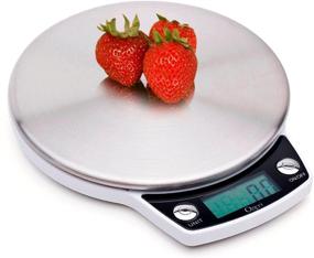 img 4 attached to 📊 Enhanced Ozeri Precision Pro Stainless Steel Digital Kitchen Scale with Expanded Weighing Platform