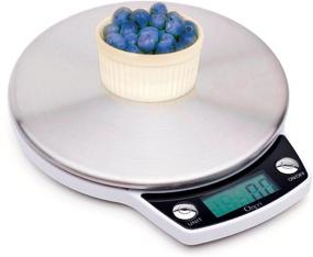 img 2 attached to 📊 Enhanced Ozeri Precision Pro Stainless Steel Digital Kitchen Scale with Expanded Weighing Platform