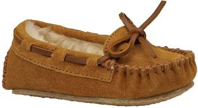 img 4 attached to 👧 Kids' Minnetonka Cassie Slippers: Comfortable and Stylish Footwear for Children