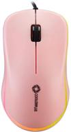 🖱️ coolerplus fc112 usb optical wired computer mouse - easy click for office and home, 1000dpi, premium and portable, compatible with windows pc, laptop, desktop, notebook (pink) logo