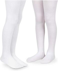 img 2 attached to 👧 Jefferies Socks Little Classic Cotton Girls' Socks & Tights