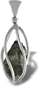 img 2 attached to Starborn Meteorite Sterling Silver Pendant
